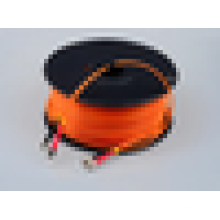 Alta calidad pasar 3D prueba fc dúplex multimodo 62.5 / 125 50/125 100 m de longitud fibra óptica patch cord